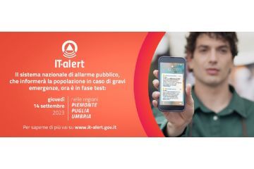 IT-Alert - Sistema di allarme pubblico - Giornata di sperimentazione